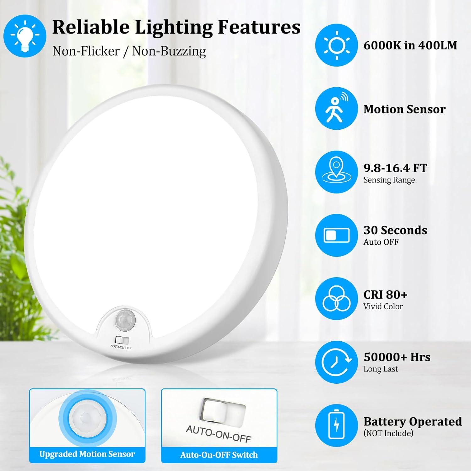 Luz de Techo LED Brightever con Sensor de Movimiento 18.3cm