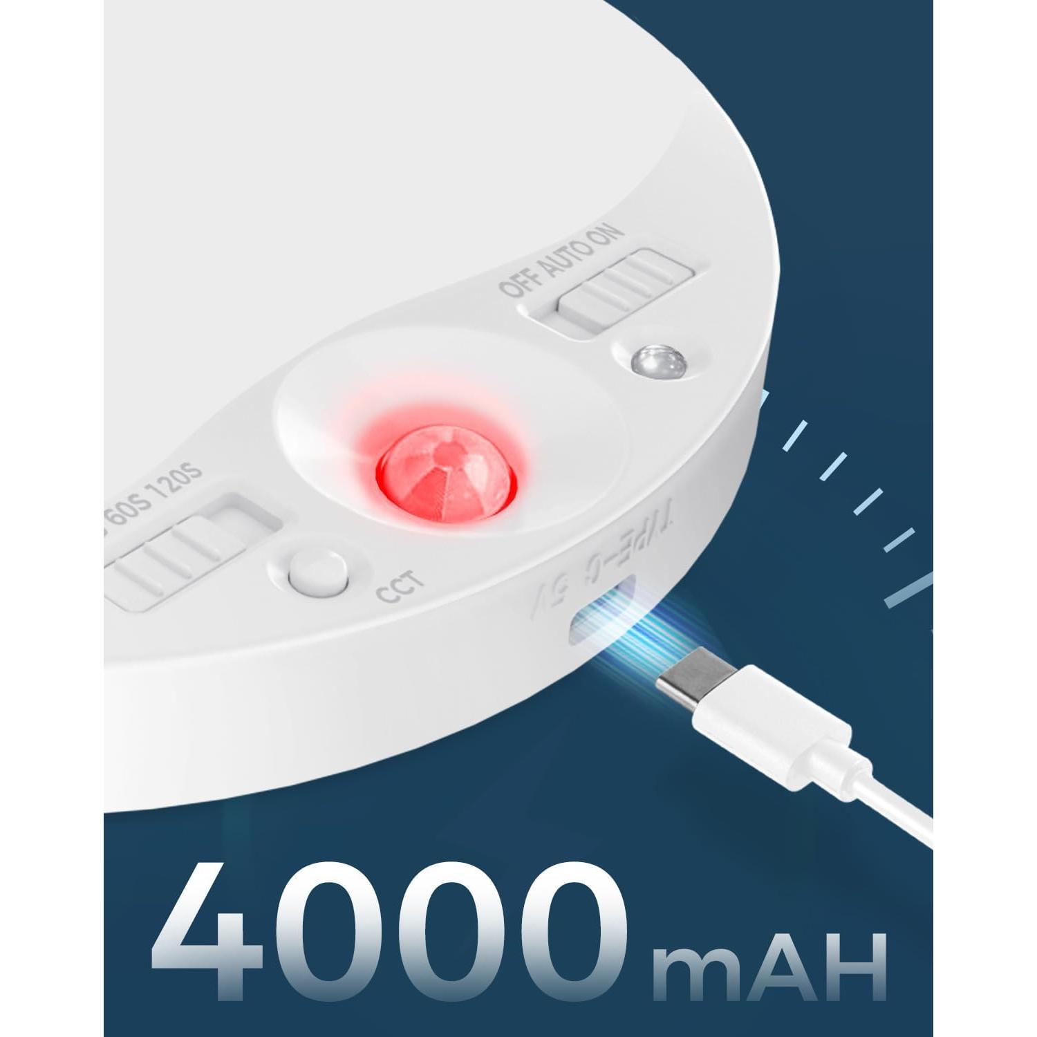 Luz de Techo Inalámbrica Hepside con Sensor de Movimiento 3000K-6500K