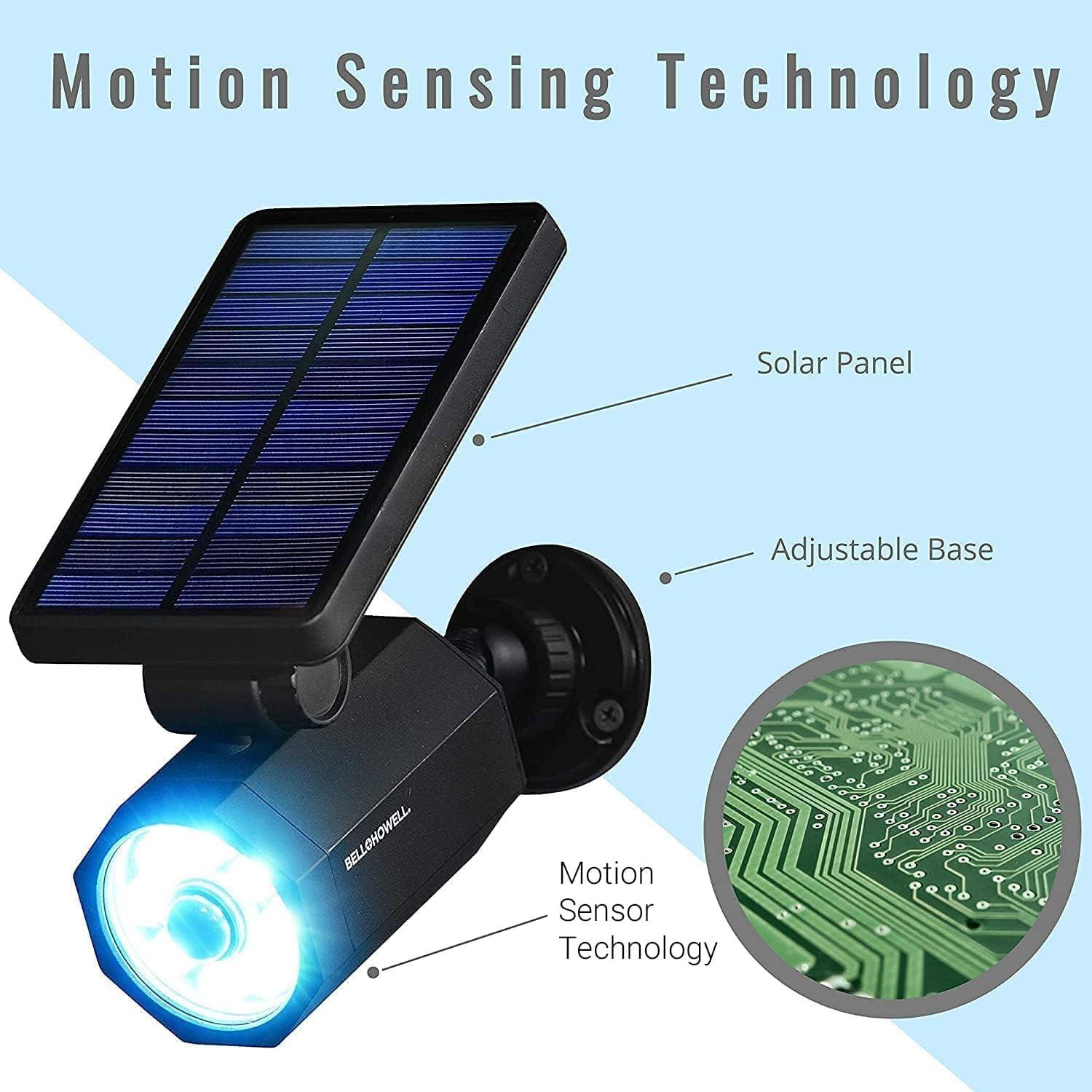 Luz Solar Bell+Howell Bionic Spotlight con Sensor de Movimiento