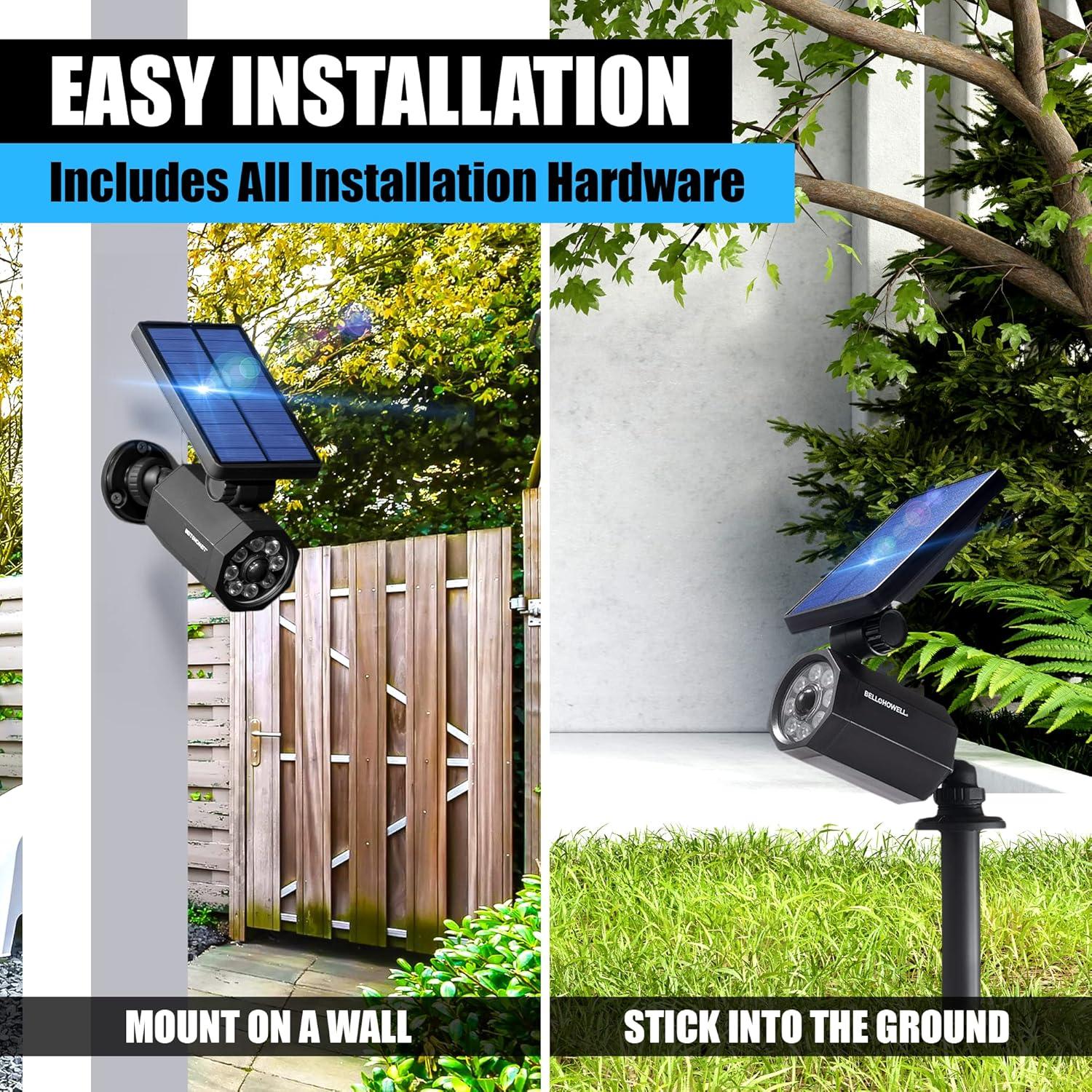 Luz Solar Bell+Howell Bionic Spotlight con Sensor de Movimiento