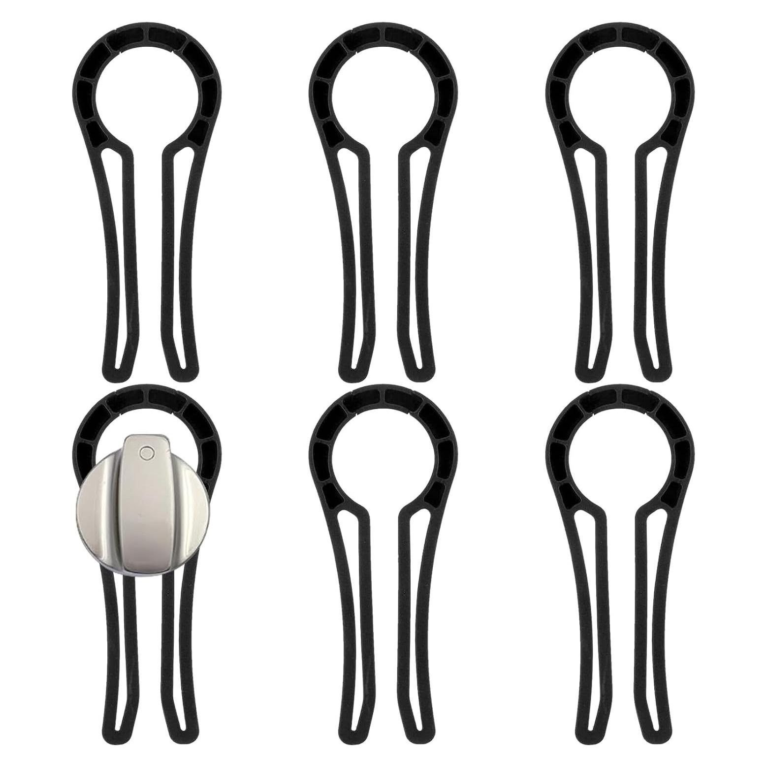 Cubiertas de Seguridad para Perillas de Estufa de Gas - 5 Unidades