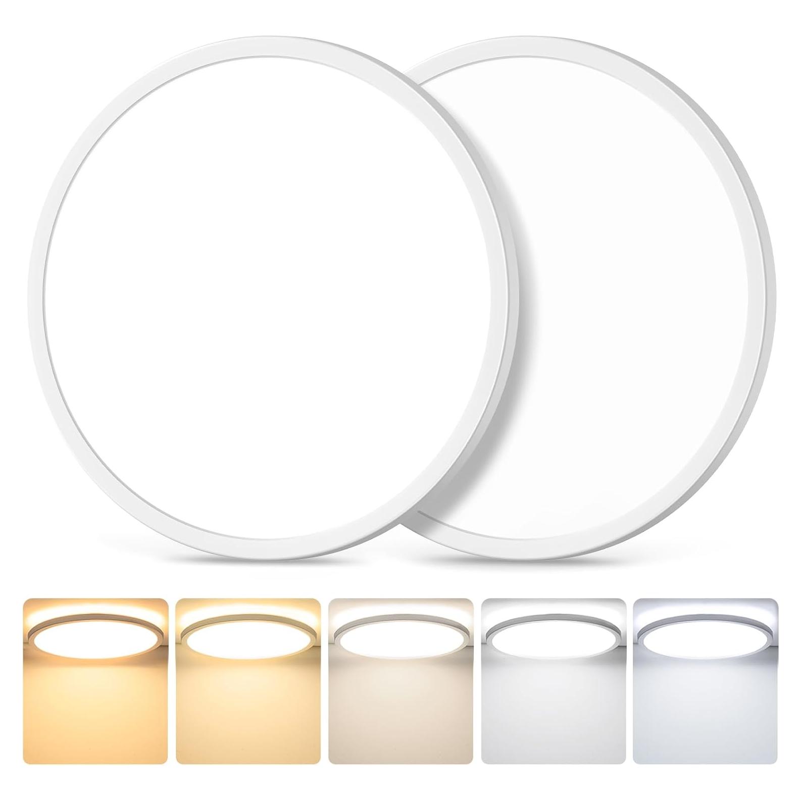 Luz de Techo Empotrada LED GoBright 30.48cm 24W 3200LM 5 Colores