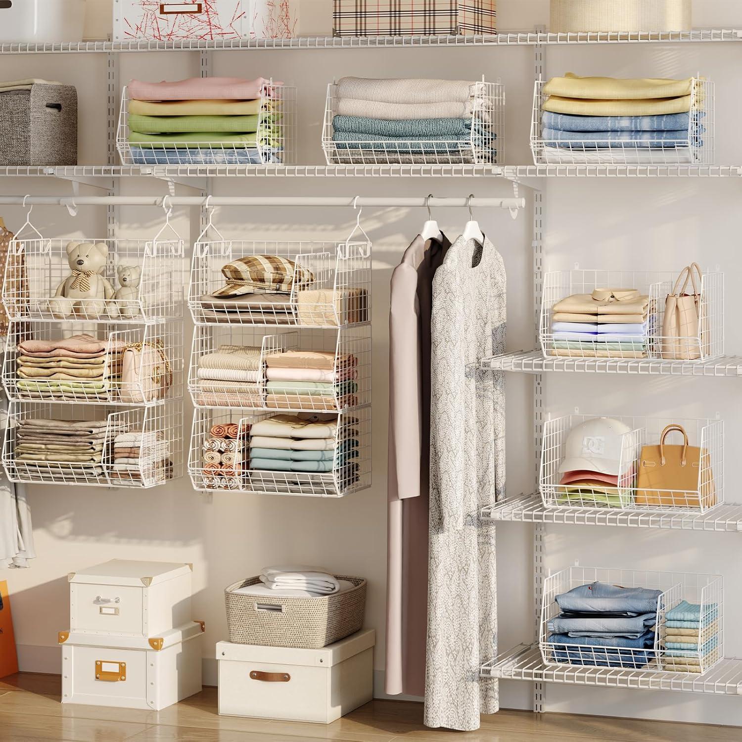 Estantes Colgantes Jautokerdar 3 Niveles Blanco 42x30 cm