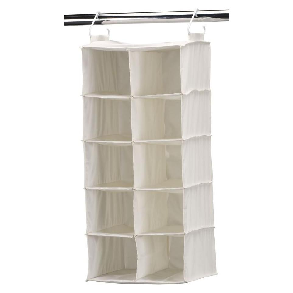 Organizador de zapatos colgante Esenciales para el hogar 10 bolsillos