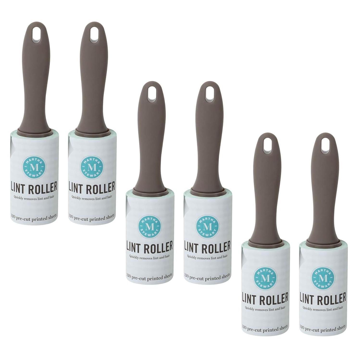 Rodillos para Pelusa Martha Stewart, 6 Unidades, 120 Hojas