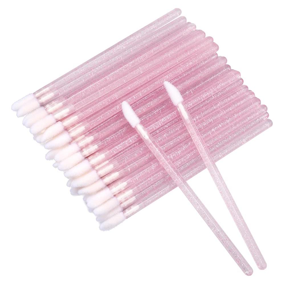 Pinceles de Labios Desechables G2PLUS 100pcs Rosa 9cm