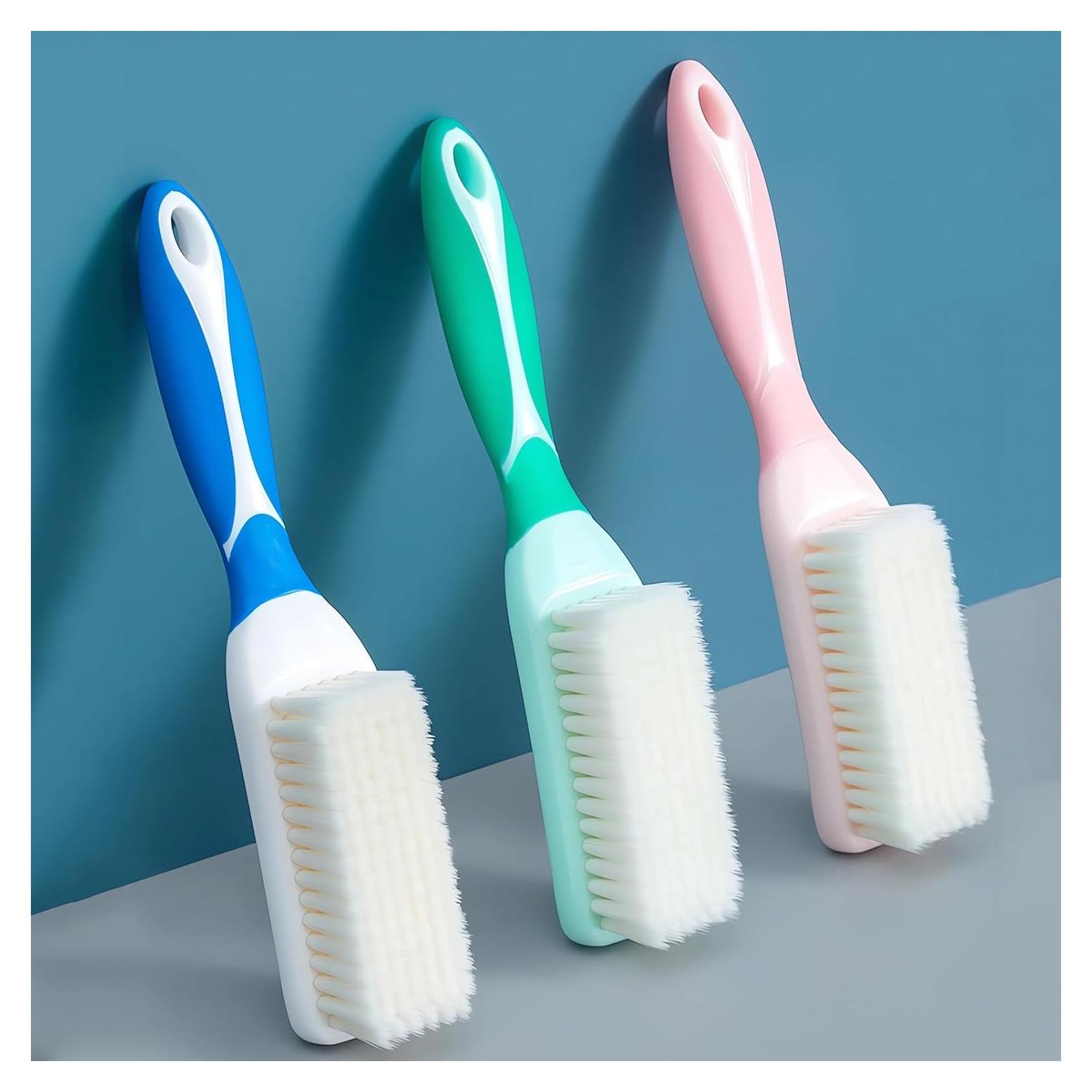 Paquete de 3 cepillos de limpieza Selaurel cerdas suaves