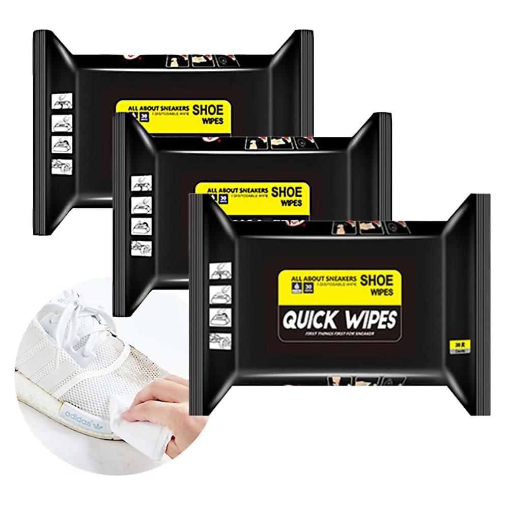 Toallitas Limpiadoras para Zapatillas WhatRUeed - 90 Piezas