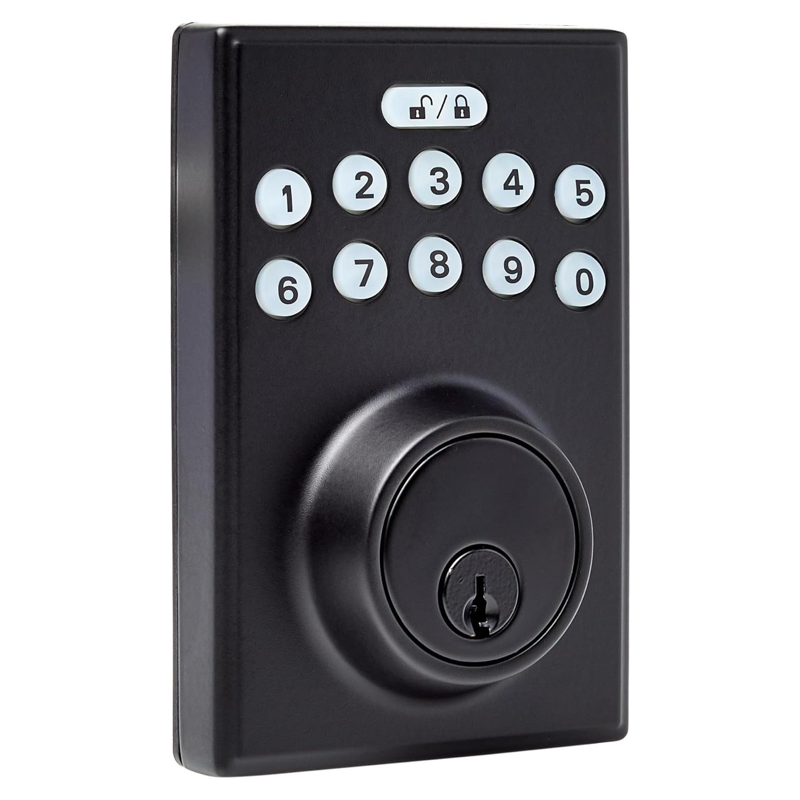 Cerradura Electrónica Amazon Basics PL1S4910 Teclado Táctil