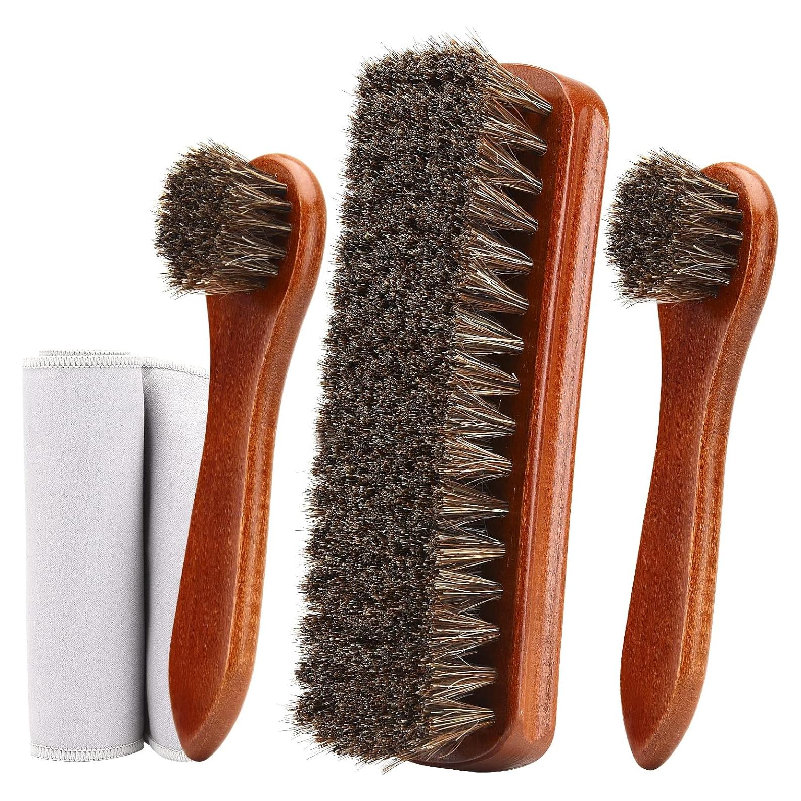 Kit de Cepillos para Zapatos de Cuero Unekez - 4 Piezas