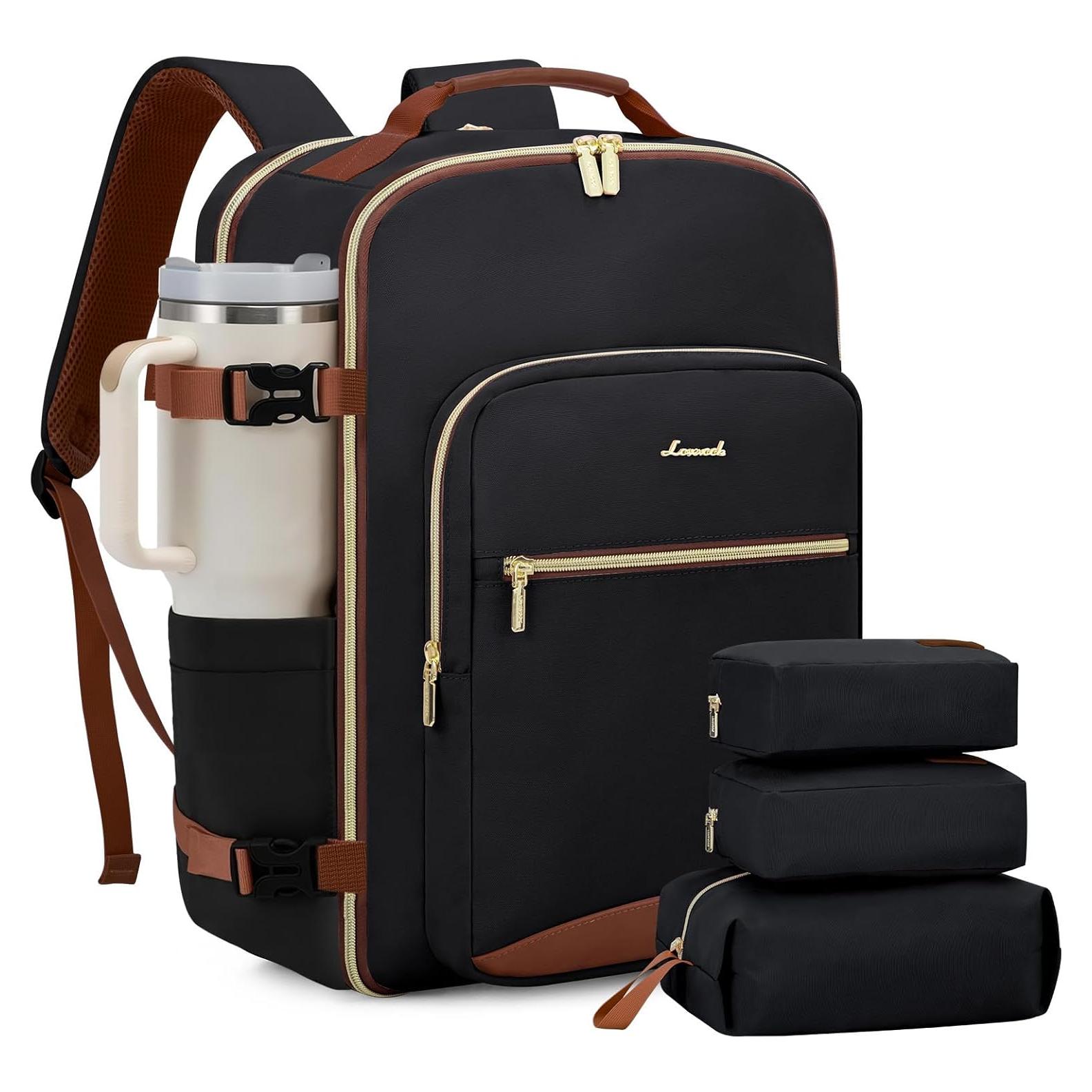 Mochila de Viaje LOVEVOOK 40L Unisex Aprobada por Aerolíneas