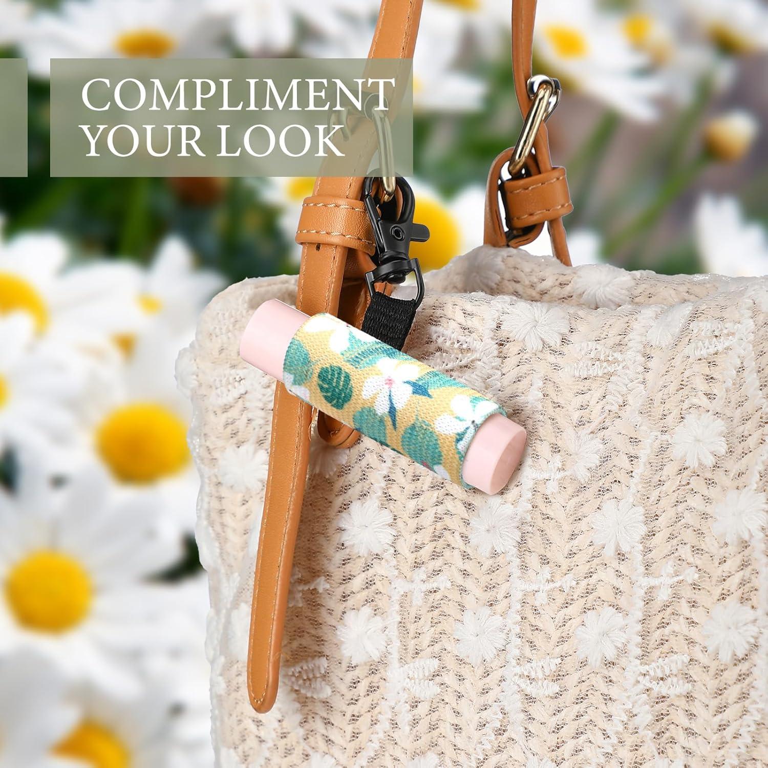 Sureio Soporte para Labial Llavero Clip 10 Piezas Estilo Vintage