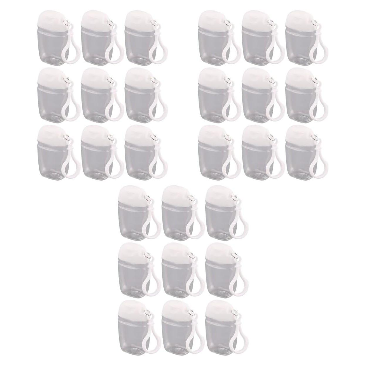 27 Botellas de Viaje 30ml Minkissy a Prueba de Fugas con Gancho