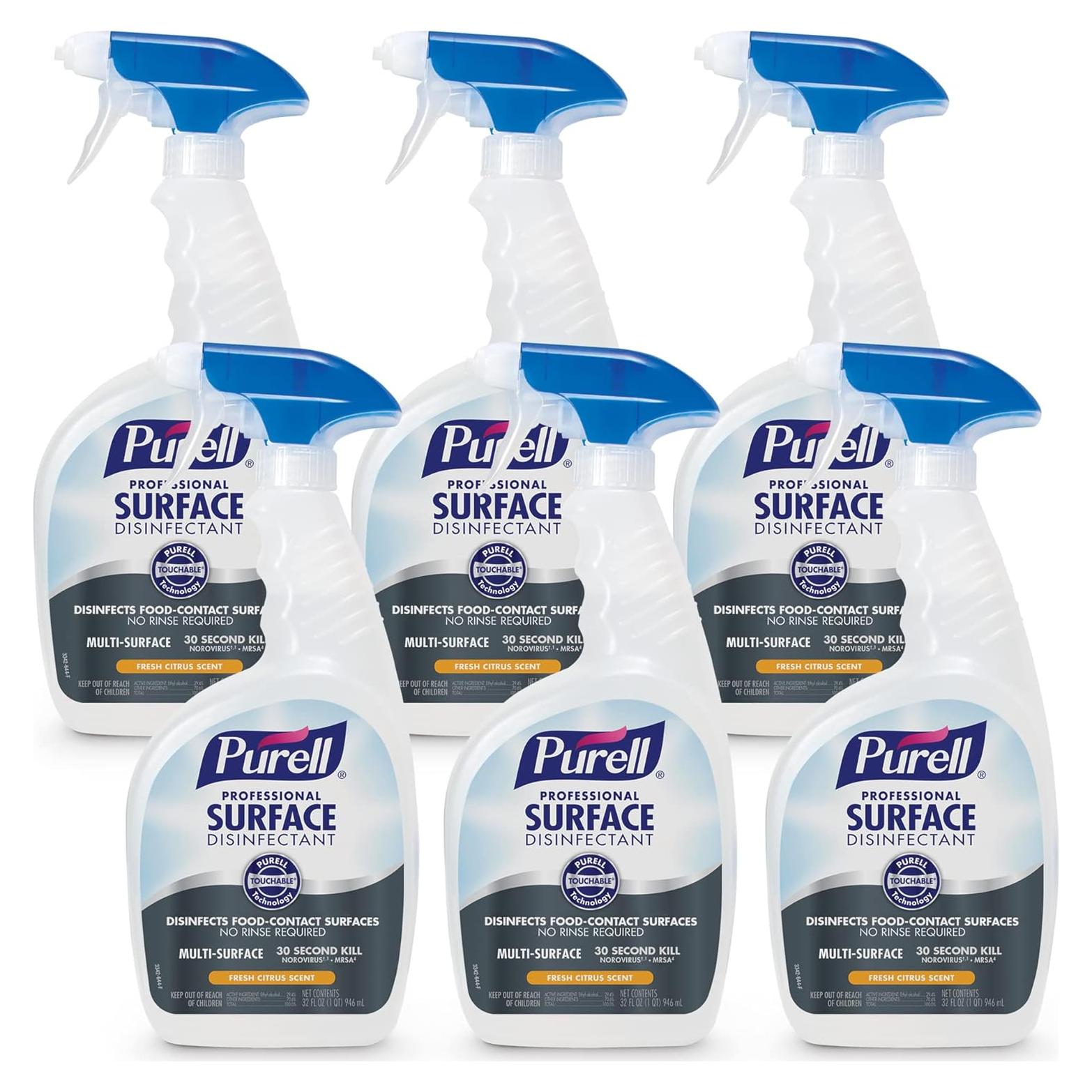 Desinfectante de Superficies PURELL 946 ml - Paquete de 6