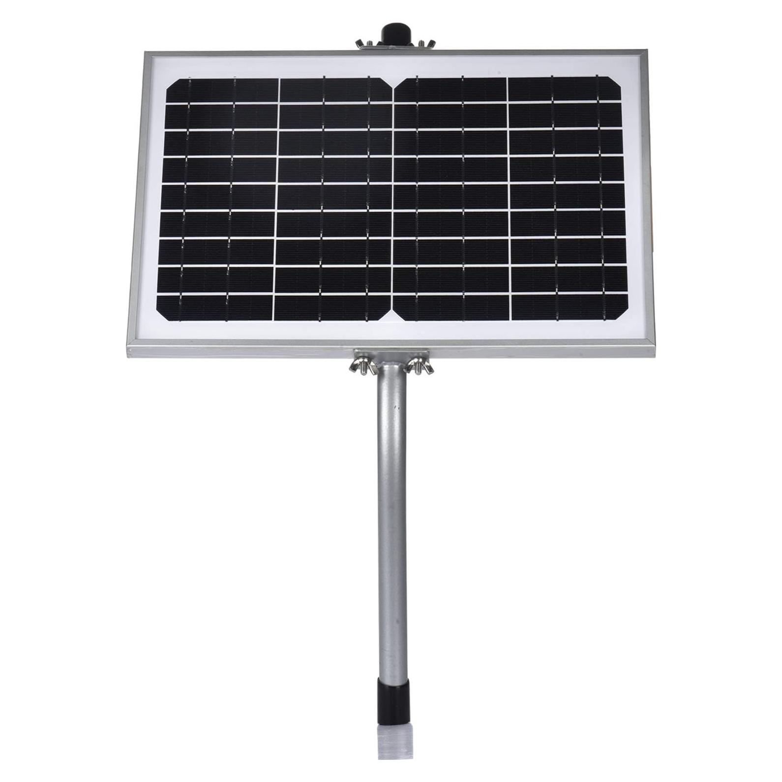Cargador Solar 10W SUNER POWER + Soporte Tubular