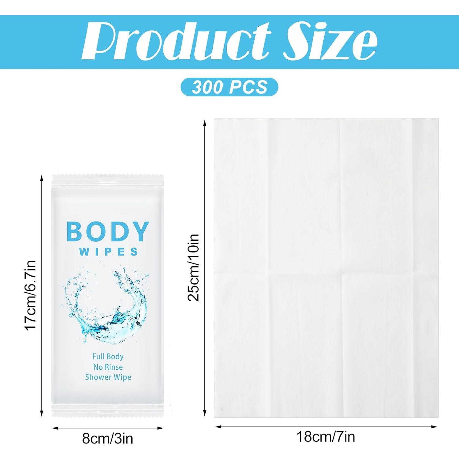 Toallitas Desodorantes Treela 300 Pcs 18x25 cm Higiene Personal