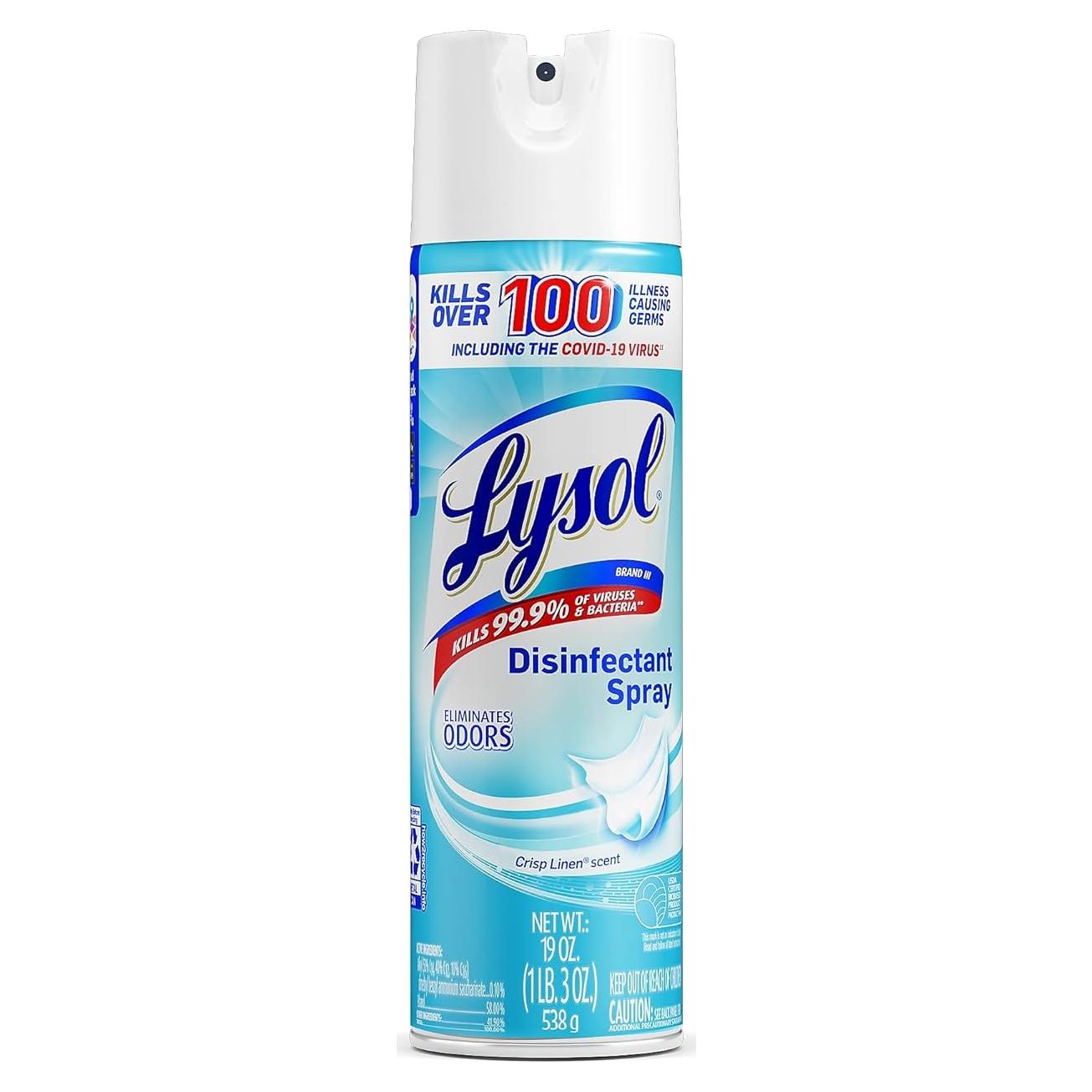 Spray Desinfectante Lysol 562 ml Antibacteriano Multiusos