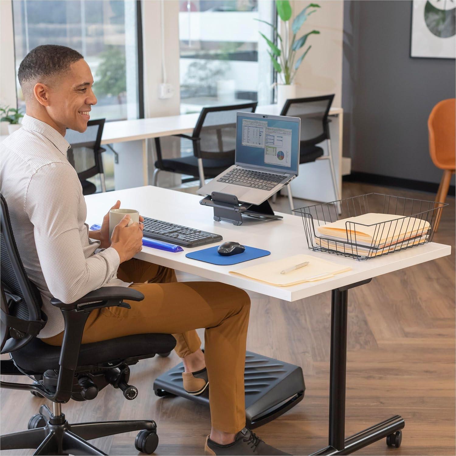 Alfombrilla de Ratón Mediana Fellowes 58021 Azul 20.3x24.1cm