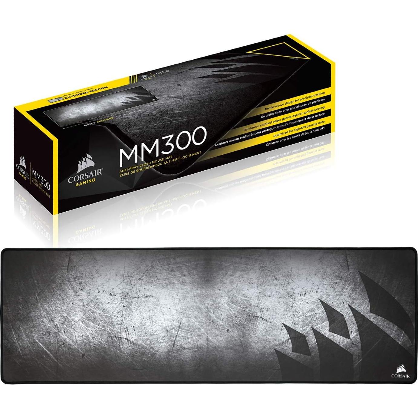 Alfombrilla de Ratón Corsair MM300 93x30cm Tejido Anti-Fray