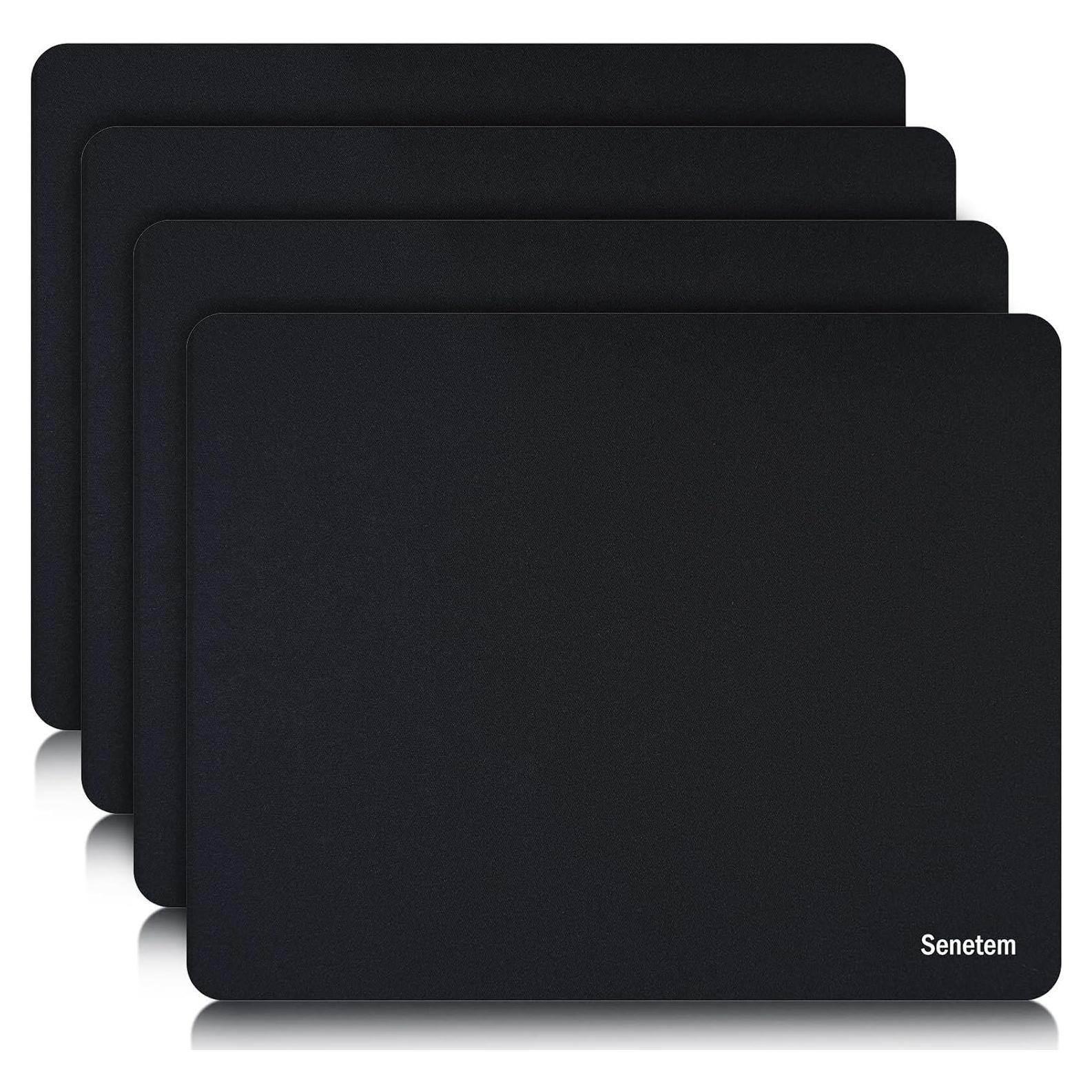 Alfombrilla de Ratón Senetem AMT01 Negra 28x21.8 cm Antideslizante