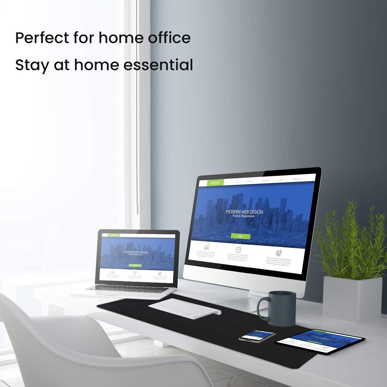 Alfombrilla de Ratón Grande TEDNETGO 80x40cm Impermeable