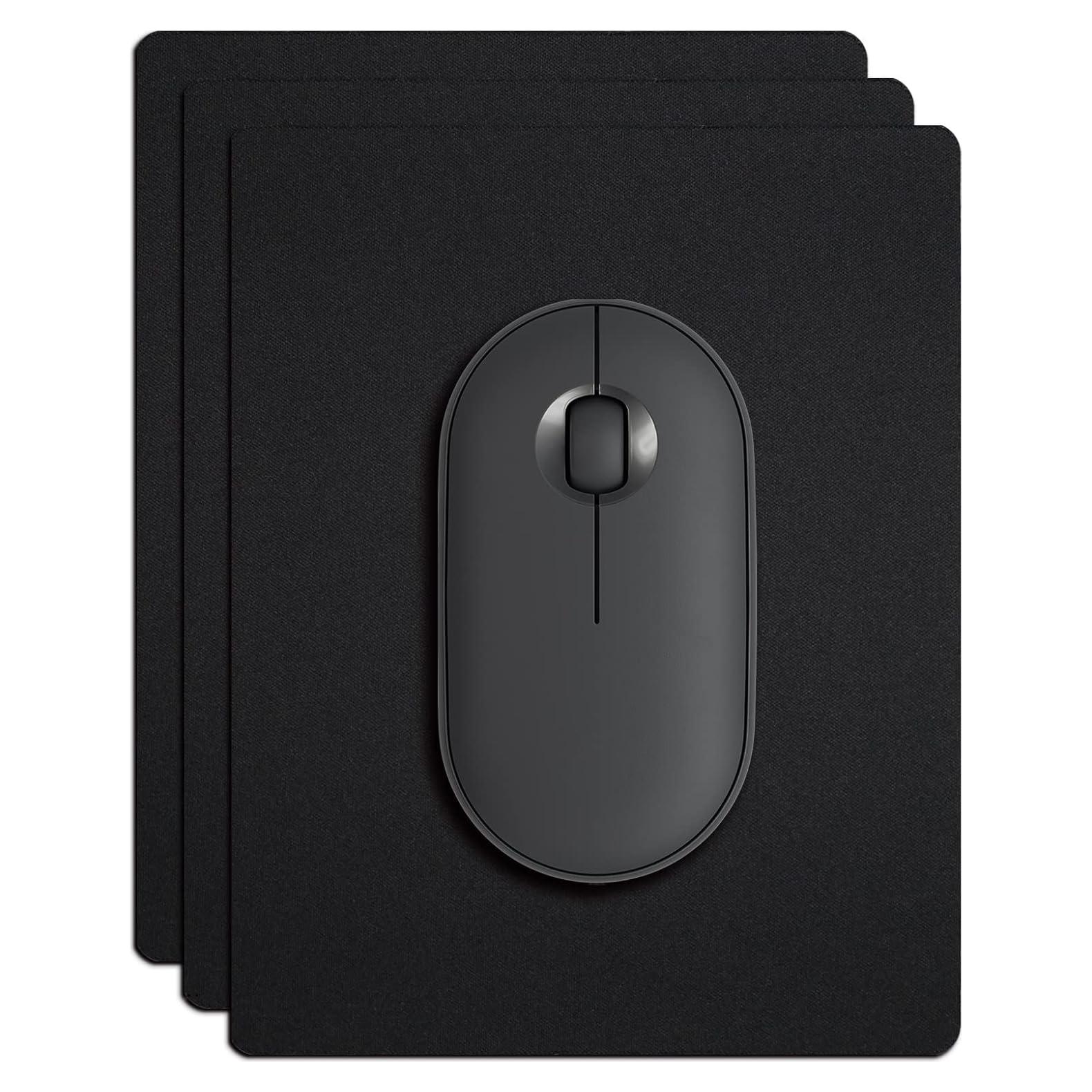 Alfombrilla de Ratón Cyanbone 3 Paquetes Negra 13.97x17.78 cm