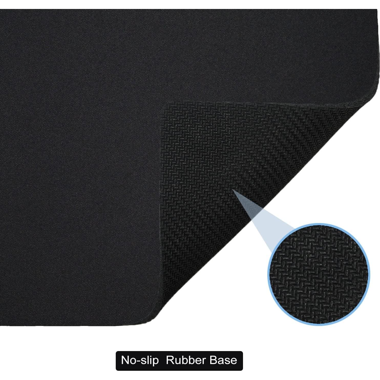 Alfombrilla de Ratón Cyanbone 3 Paquetes Negra 13.97x17.78 cm