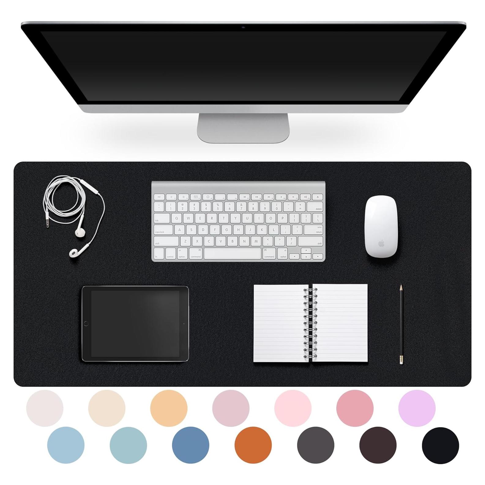 Protector de Escritorio de Cuero PU CADONO 60x35 cm Antideslizante