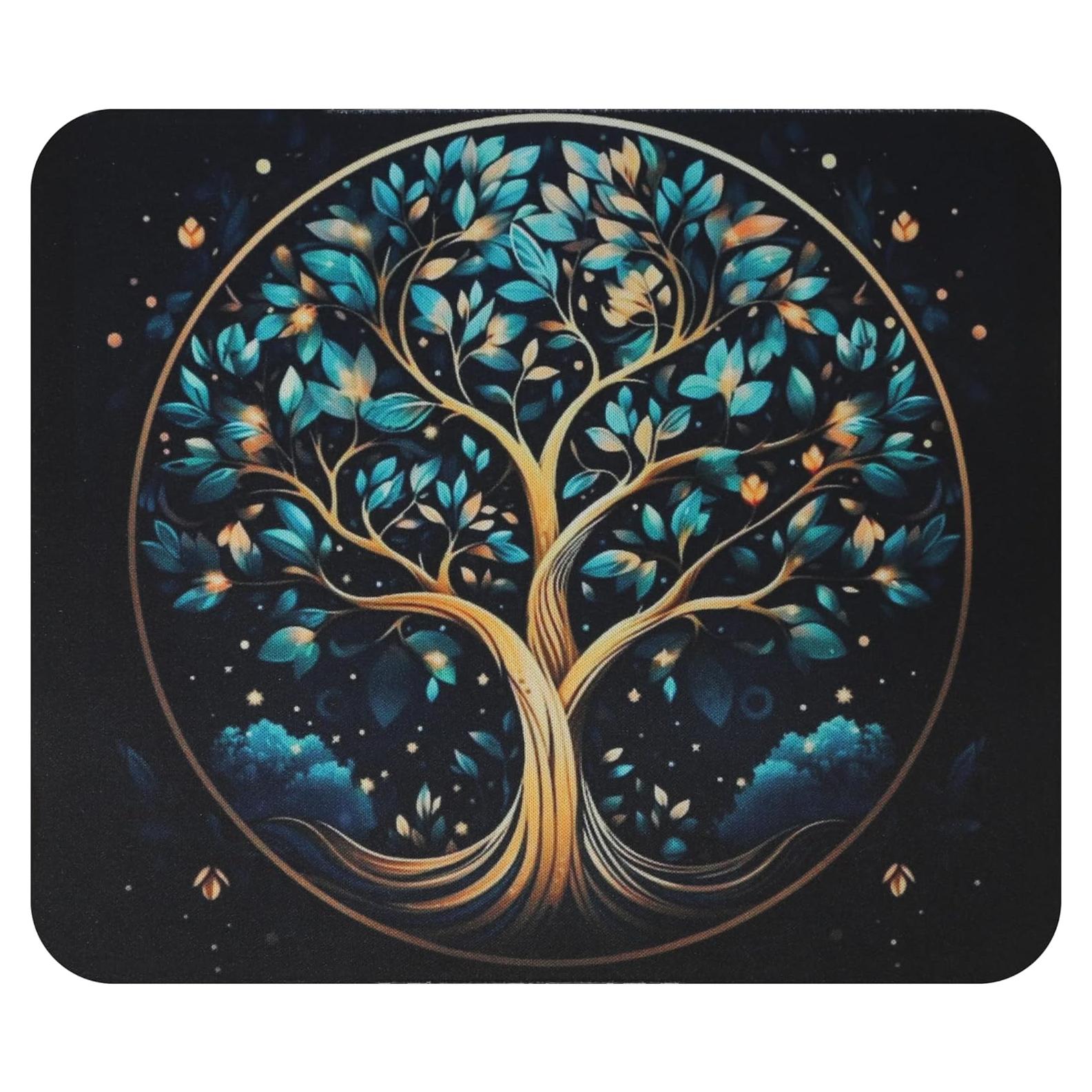 Alfombrilla de Ratón Premium Natural Hub 22.86x19.05 cm Colorida