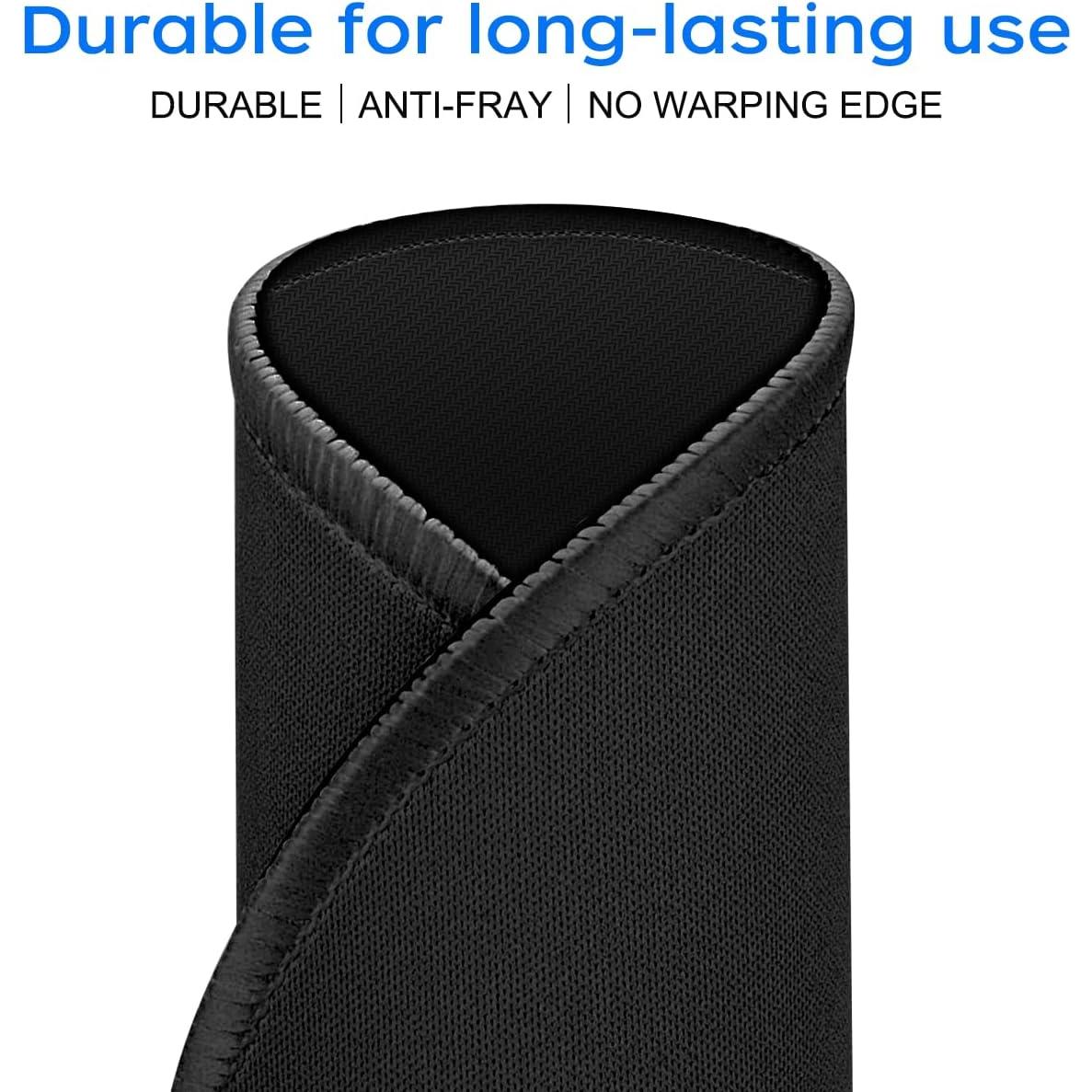 Alfombrilla de Ratón Redonda JIKIOU 4 Piezas 21.8 cm Antideslizante