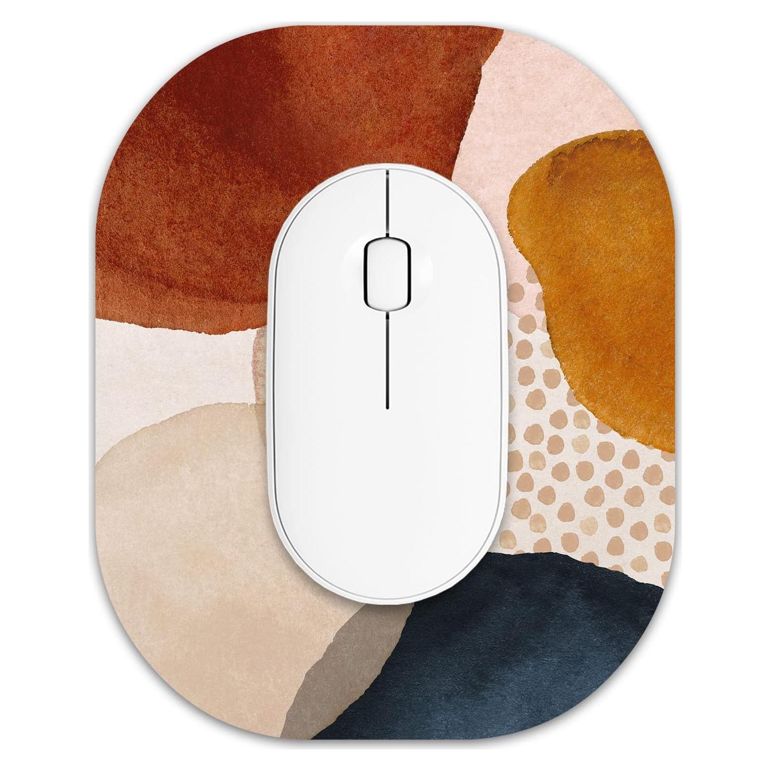 Alfombrilla de Ratón Pequeña Atufsuat Mármol Abstracto 15.24x17.78 cm