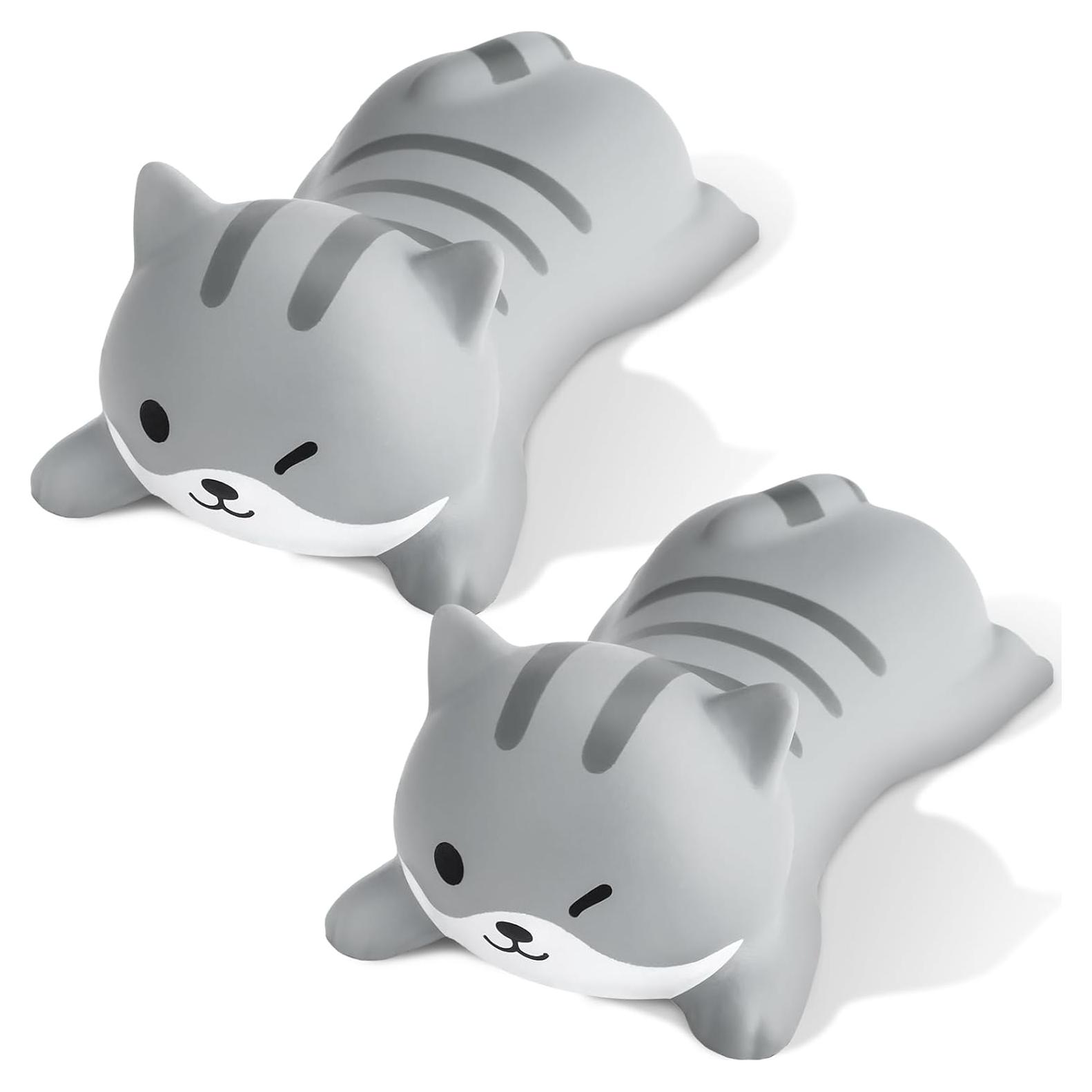 Soporte de Muñeca Ergonómico Kanayu Gato 2 Pcs Espuma PU