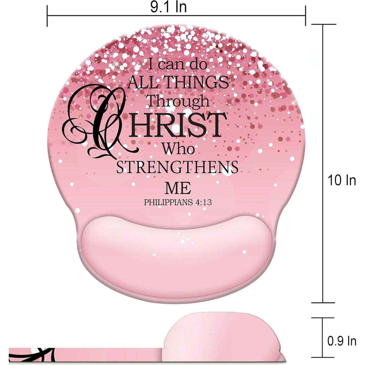 Alfombrilla de Ratón Ergonómica Apottwal Rosa con Soporte