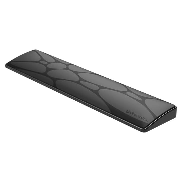 Reposamuñecas Ergonómico GravaStar para Teclado - Negro