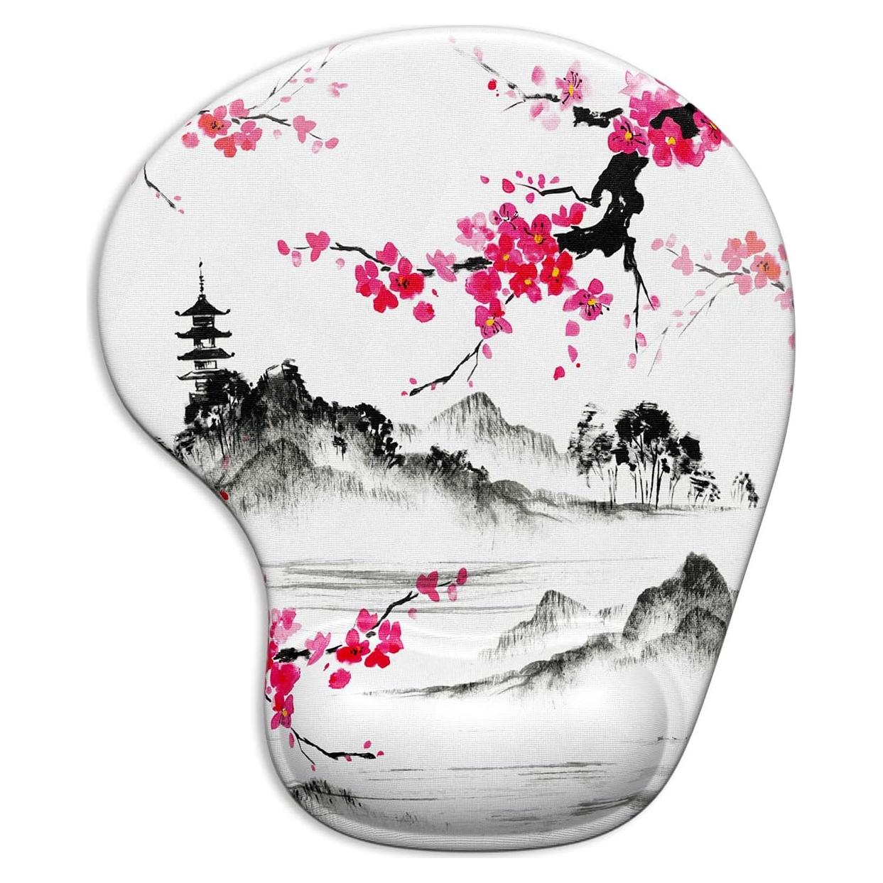 Almohadilla de Ratón Ergonómica ITNRSIIET Sakura 24x21 cm