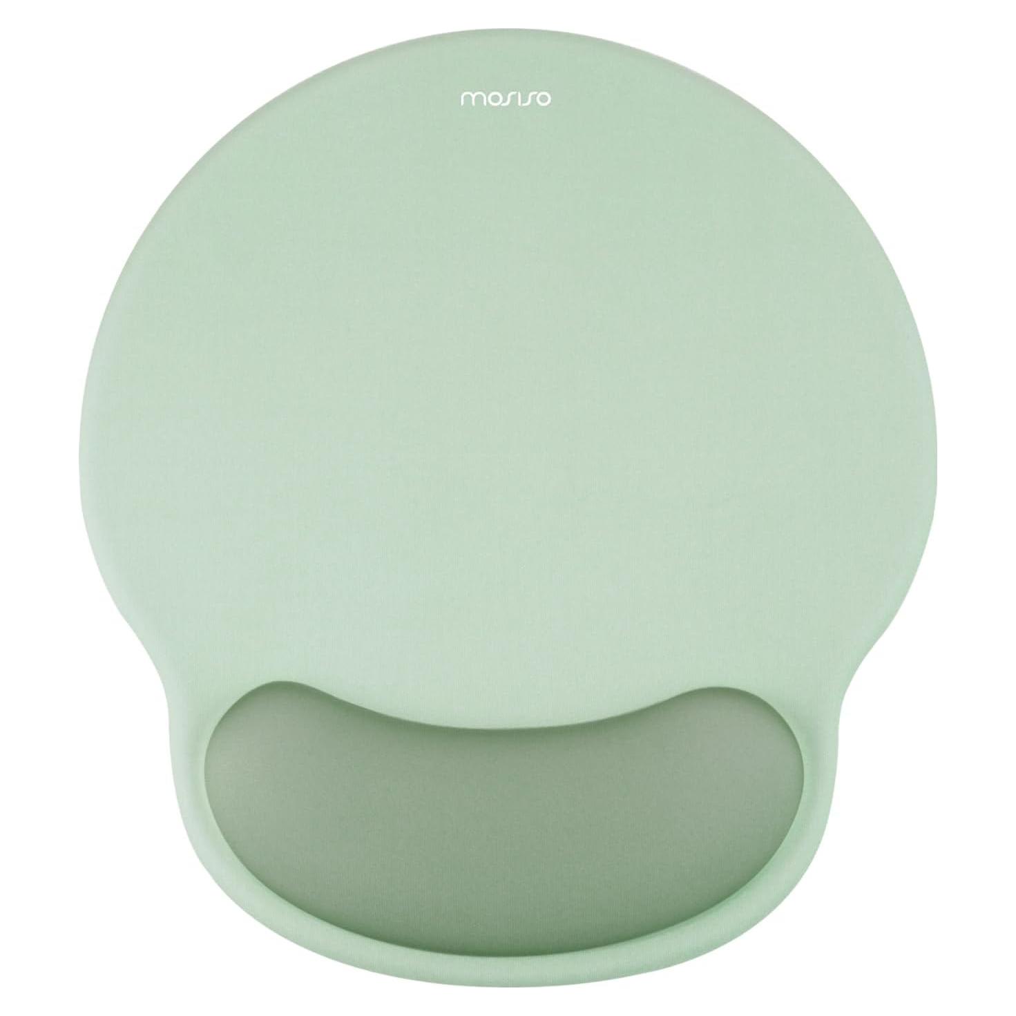 Alfombrilla de Ratón Ergonómica MOSISO Verde Antiguo 24.5x22cm