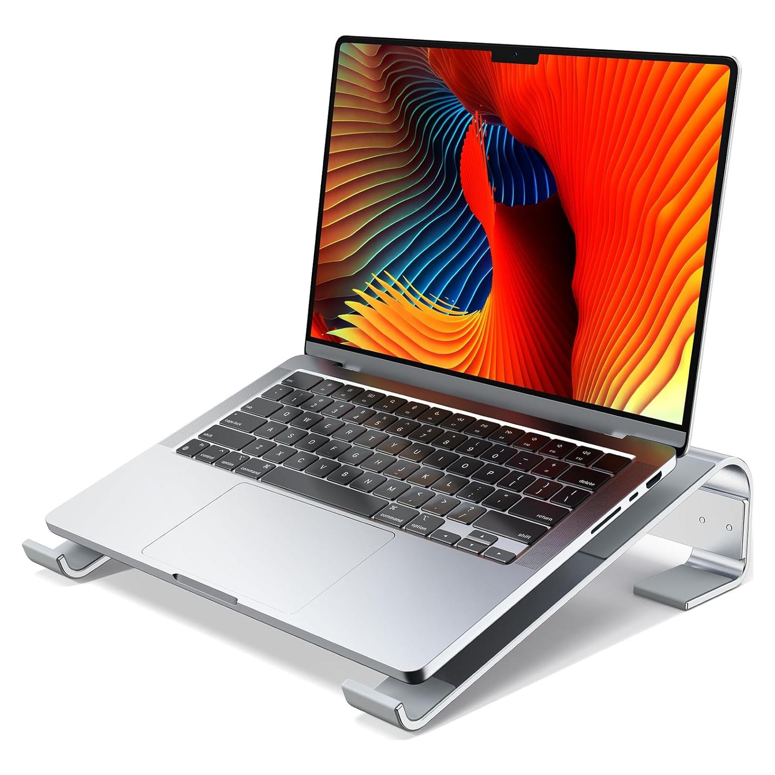 Soporte Ergonómico para Laptop MOKURU Plata 10-17.3''