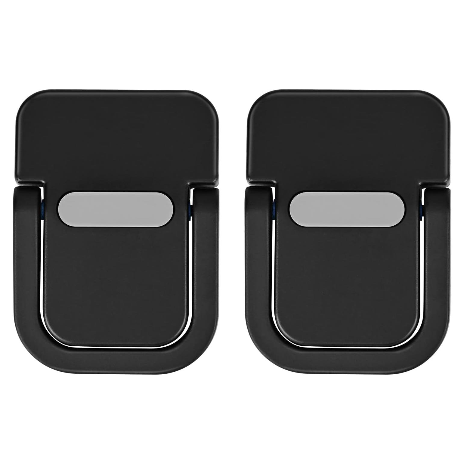 Soporte de Laptop Invisible Bidponds 2 PCS Aluminio Negro