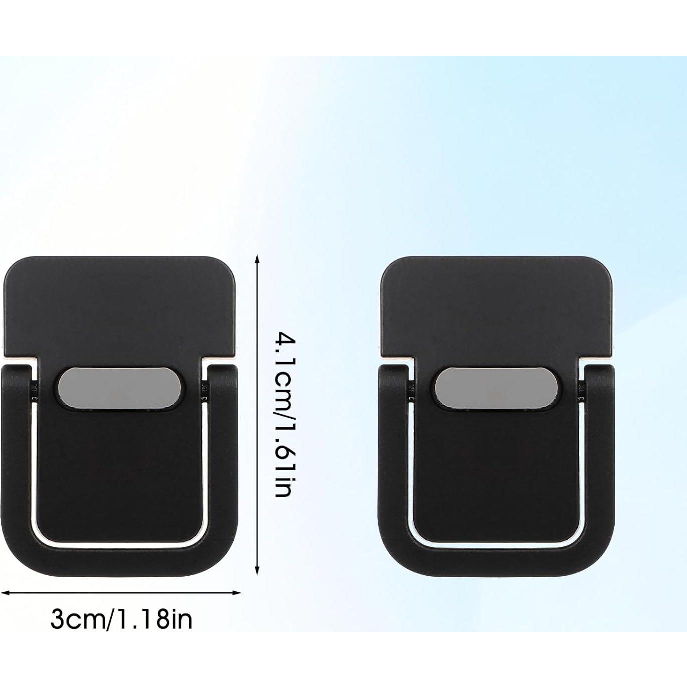 Soporte de Teclado Portátil Mabor 2 Pcs Aluminio Negro