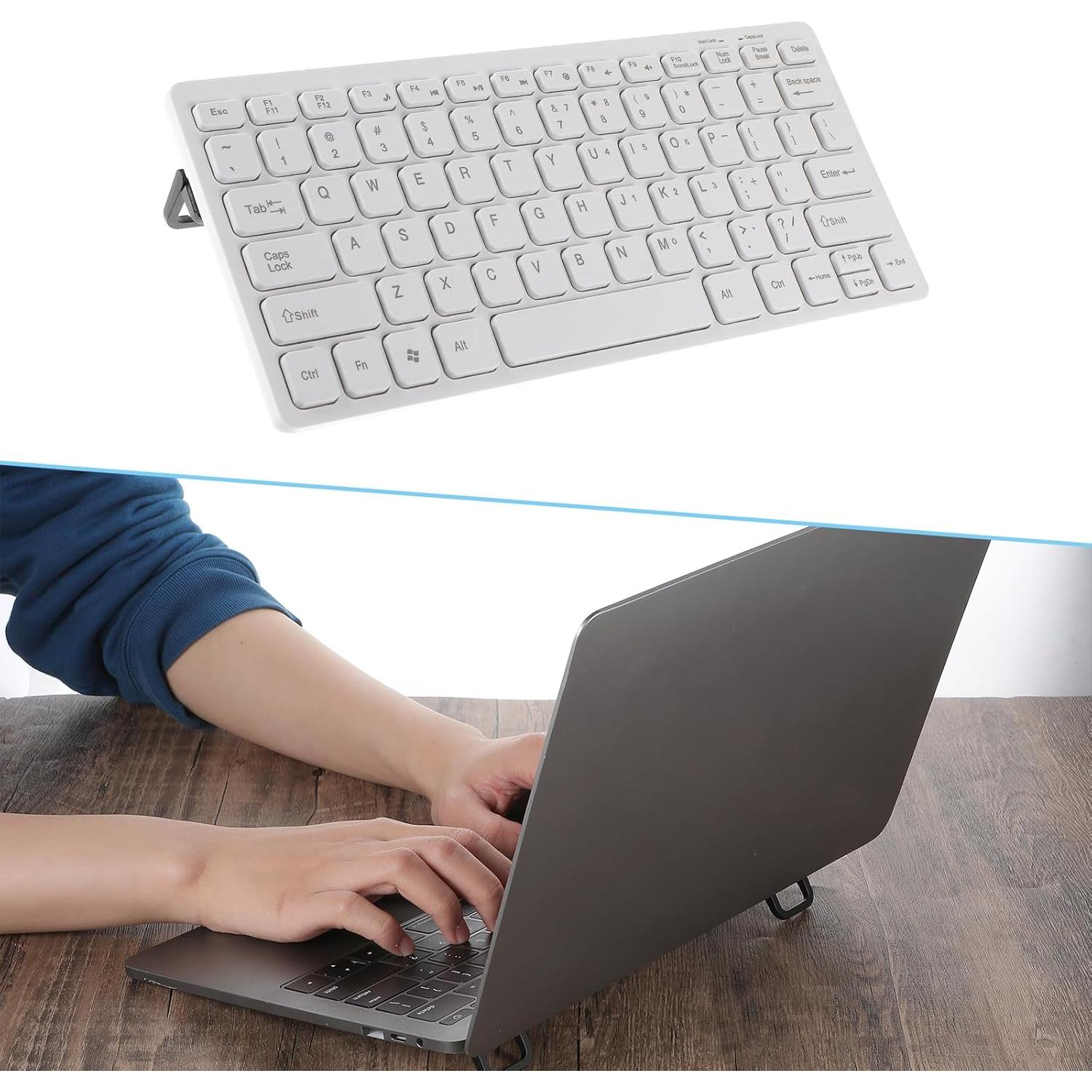 Soporte de Teclado Portátil Mabor 2 Pcs Aluminio Negro