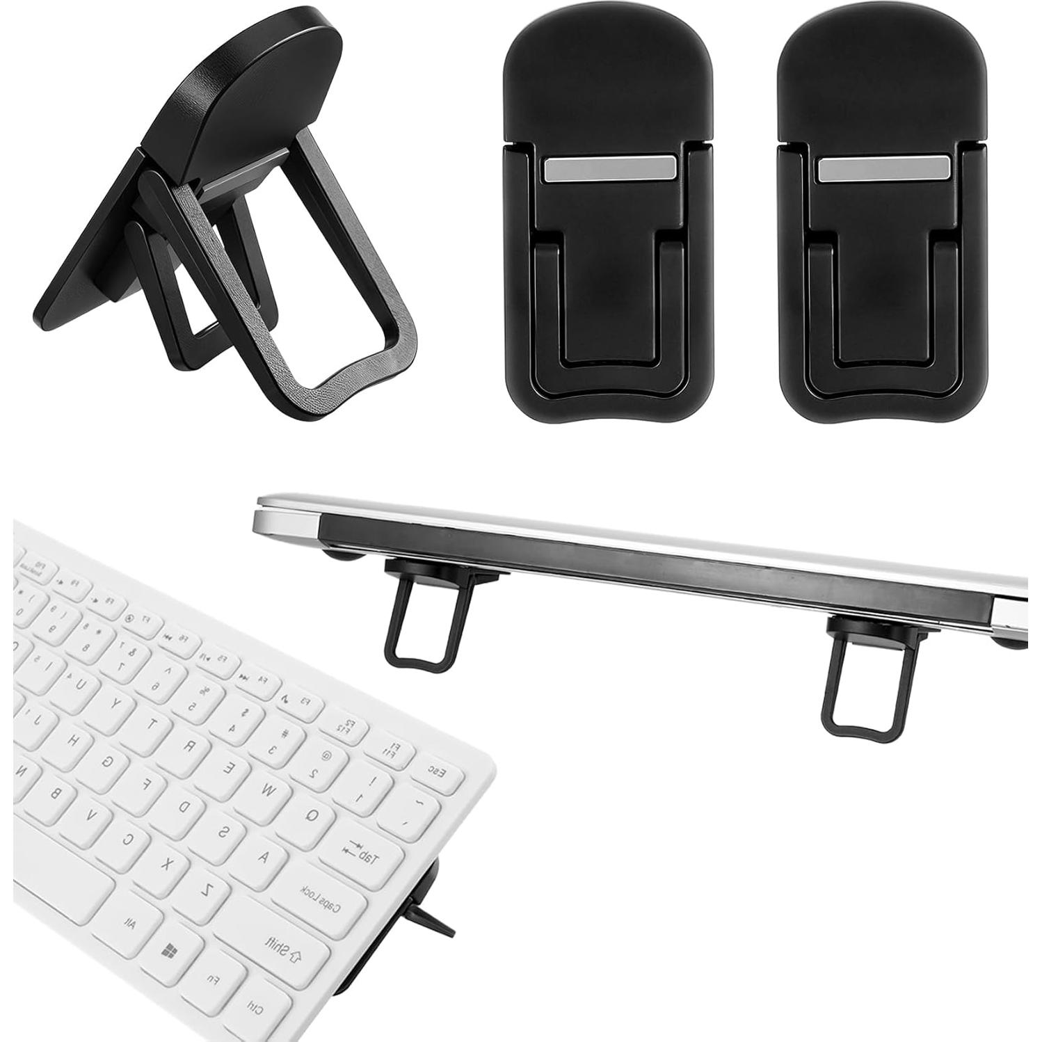 Patas de Teclado ValueBargain Plegables 2 Pcs Ajustables