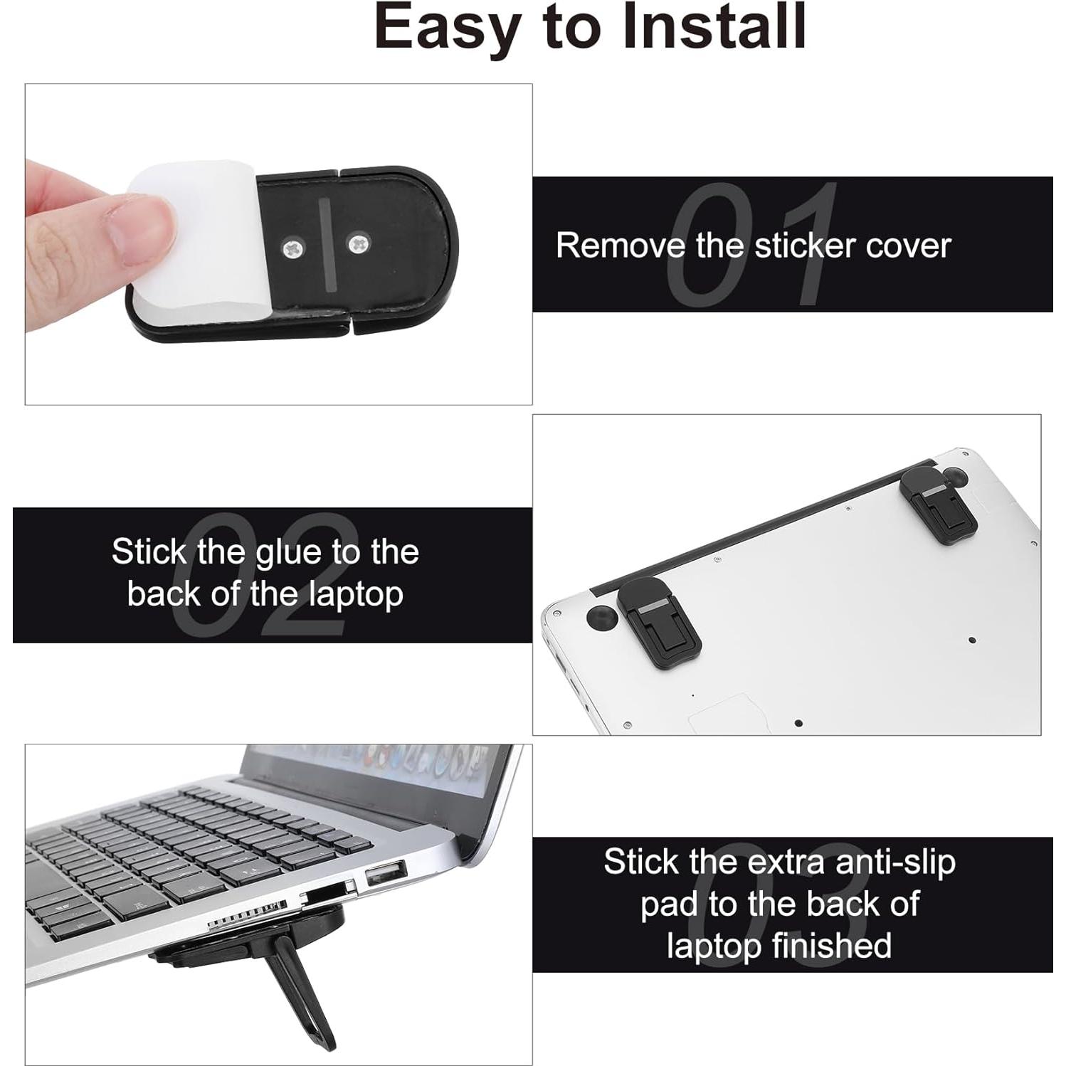 Patas de Teclado ValueBargain Plegables 2 Pcs Ajustables