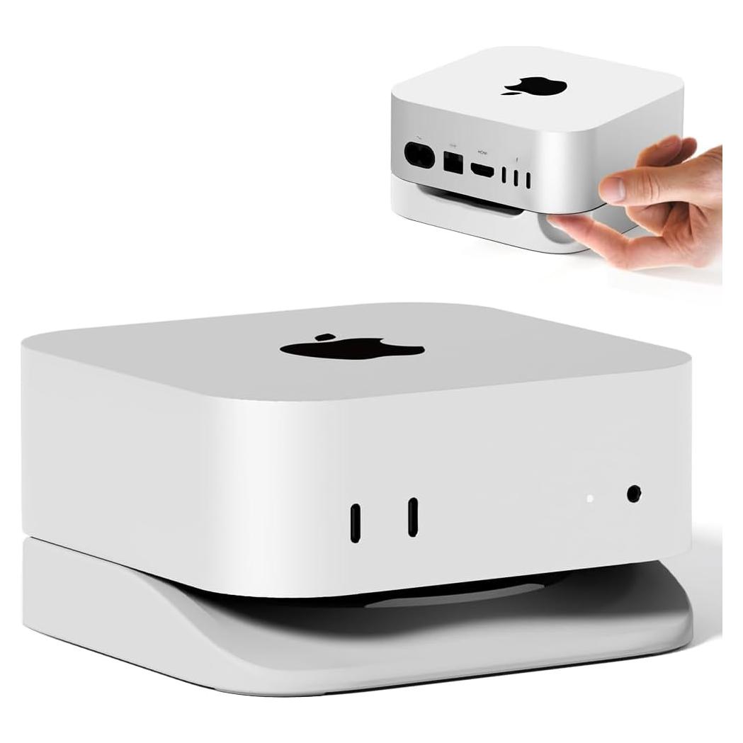 Soporte de Escritorio ELETIUO para Mac Mini M4/M4 Pro 2024