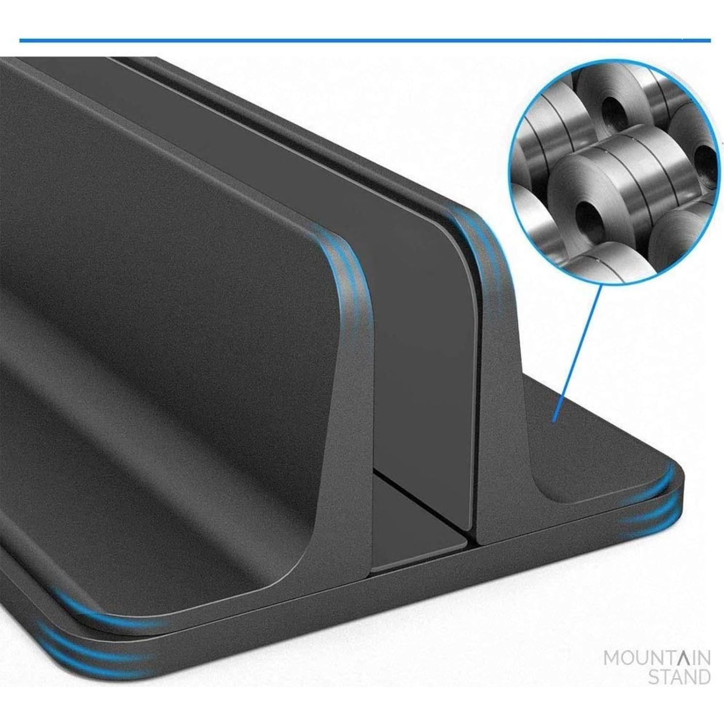 Soporte Ajustable para Laptop POANW hasta 43.9 cm Negro