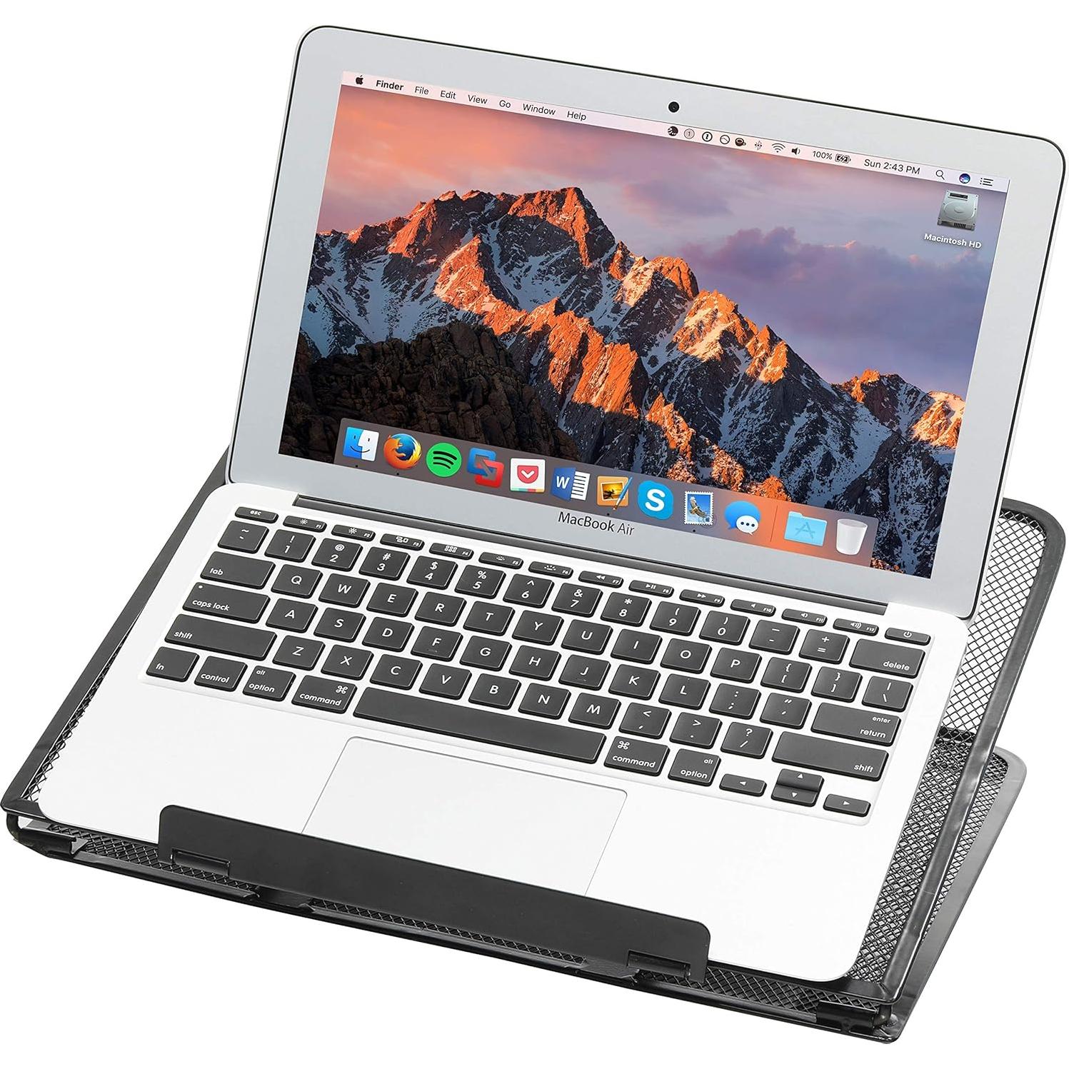 Soporte para Laptop Ajustable Simple Houseware, Malla Ventilada