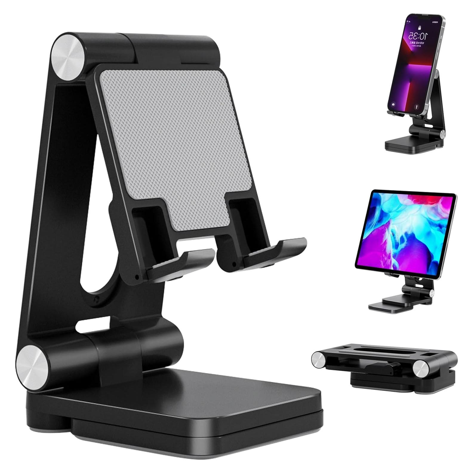 Soporte Plegable para Teléfono Móvil Fanlory Negro - Ajustable