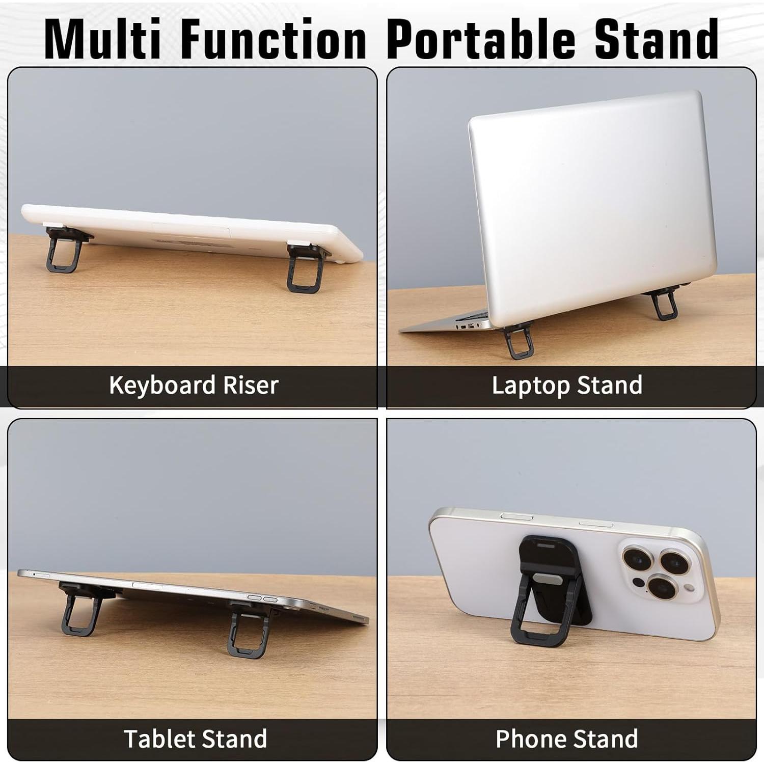 Soporte Plegable para Laptop EupHHonycs - 2 Pcs, Ajustable