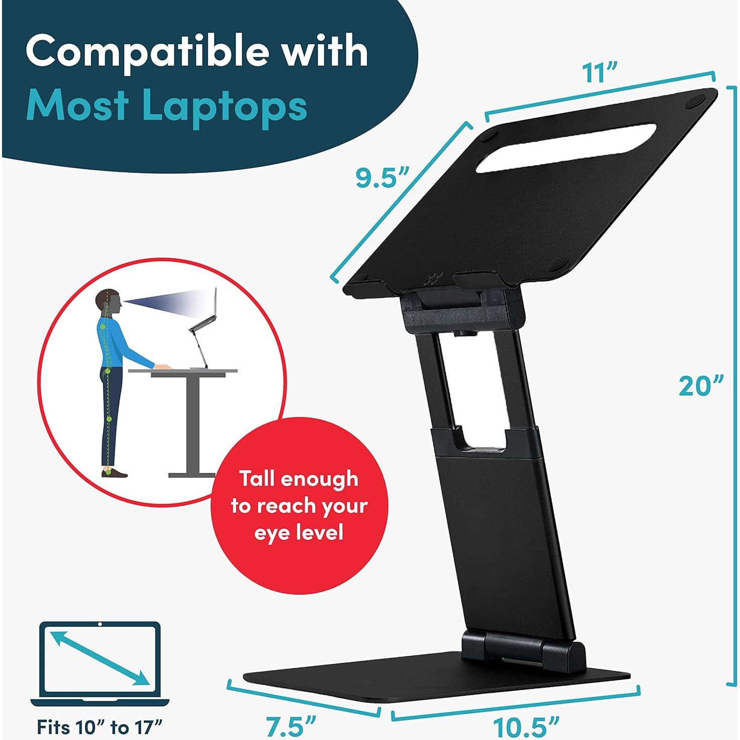 Soporte de Laptop Ergonómico Lifelong Ajustable hasta 17"