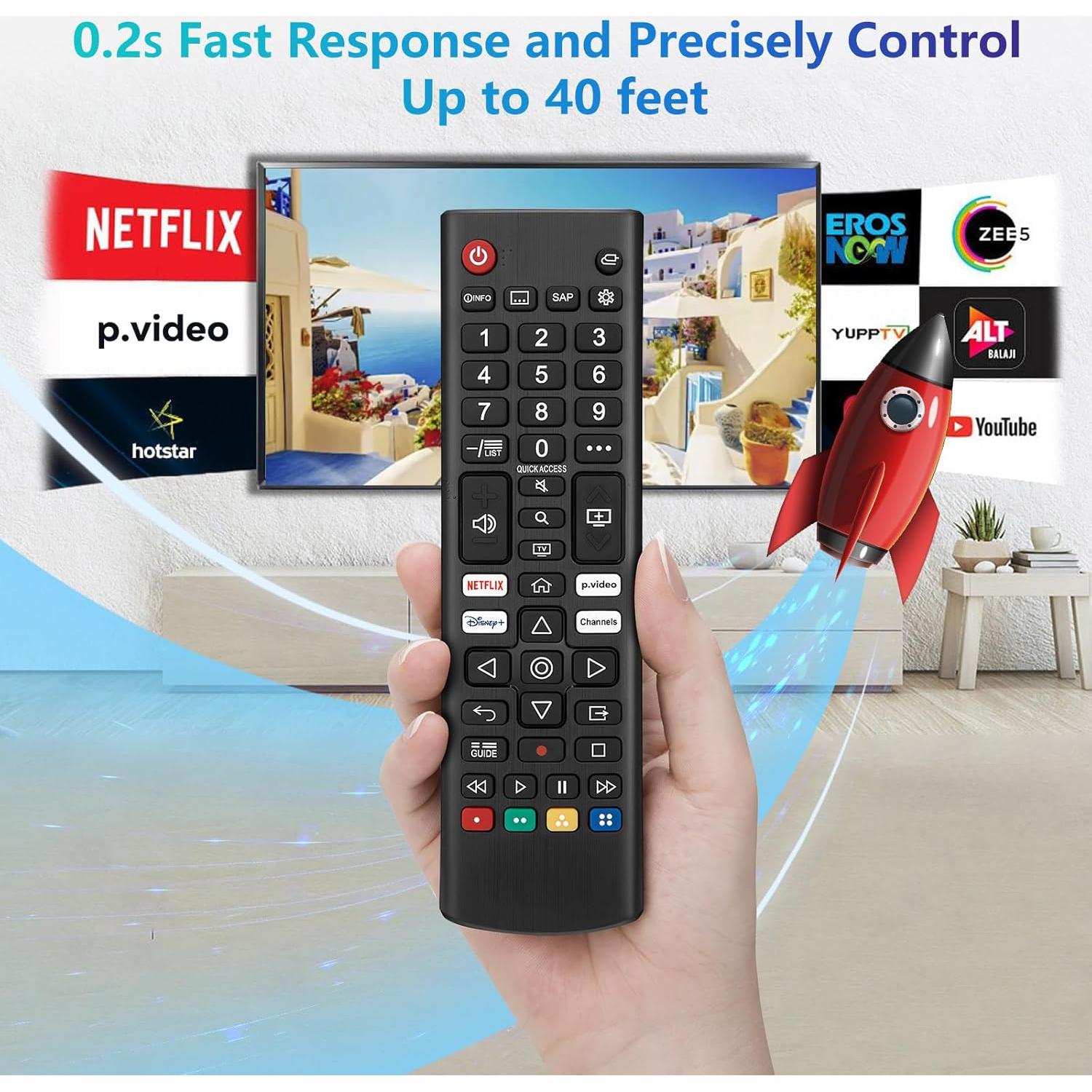 Control Remoto Universal OMAIC para TV LG - Paquete de 2