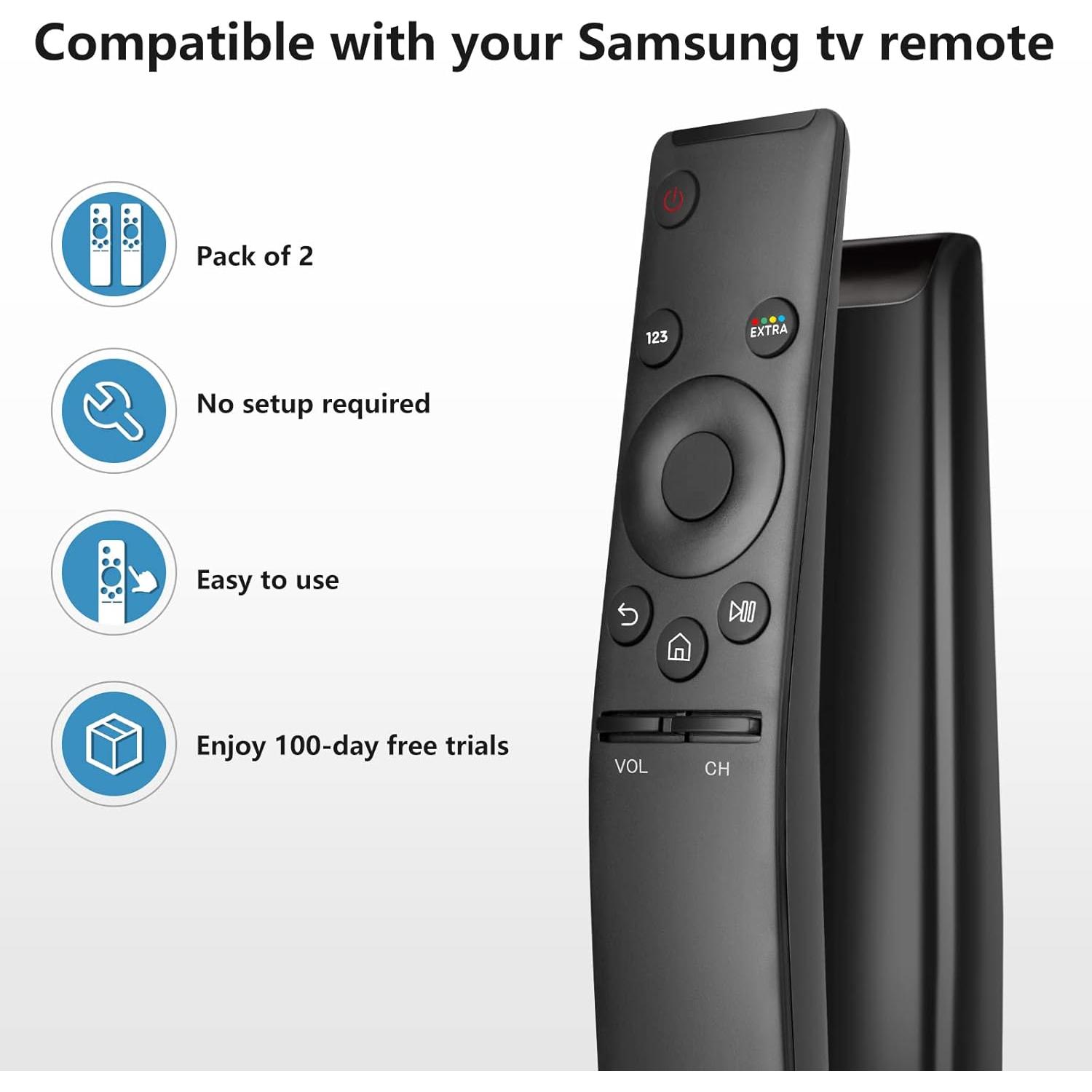 Control Remoto Universal Samsung BN59-01260A - Paquete de 2